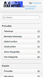 Mobile Screenshot of lyra-optics.si